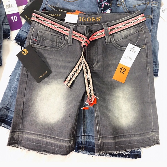 🚫SOLD•ATX🚫 14 Vigoss Bermuda Shorts w/ Belts - Picture 3 of 8